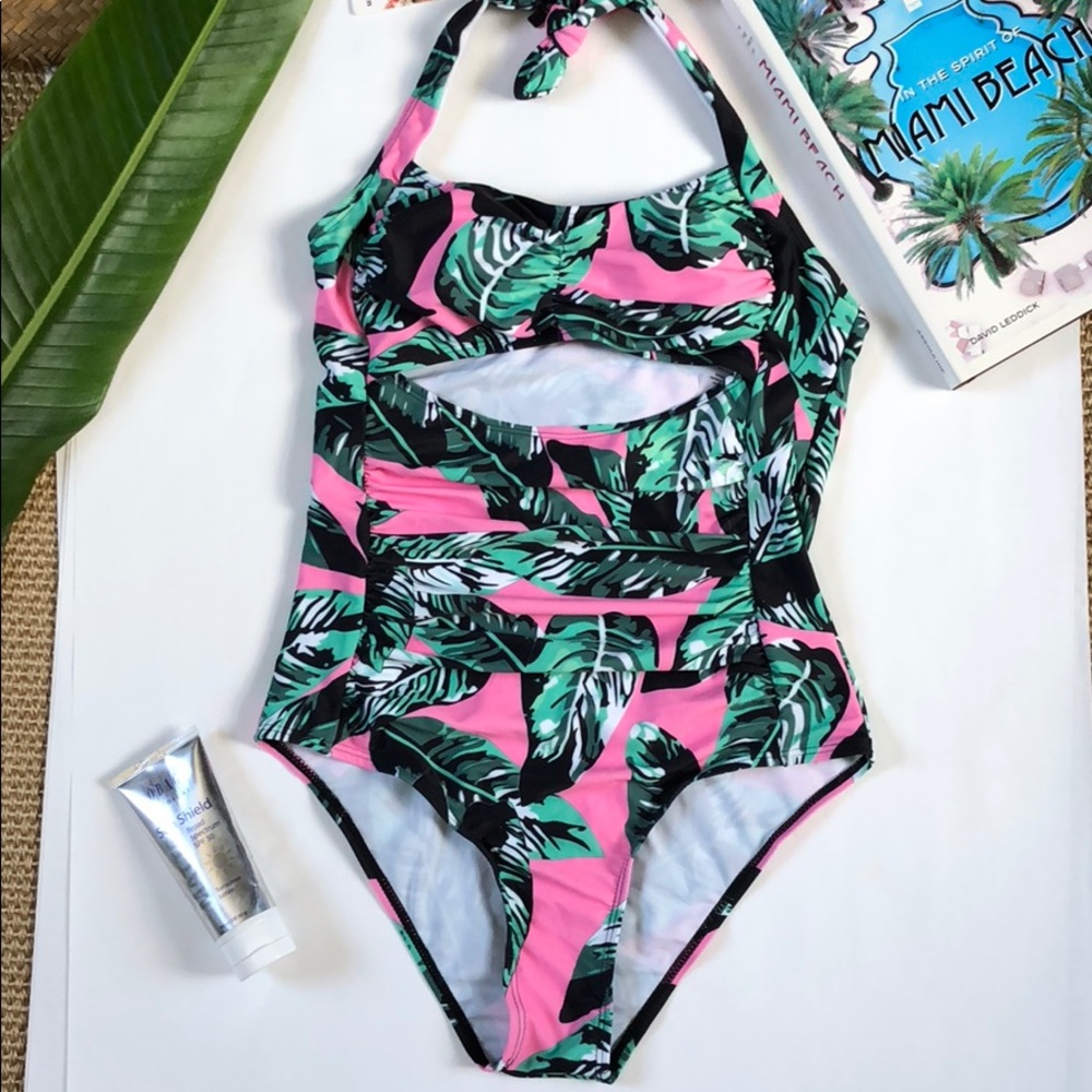 Beach Queen Halter Top Swimsuit